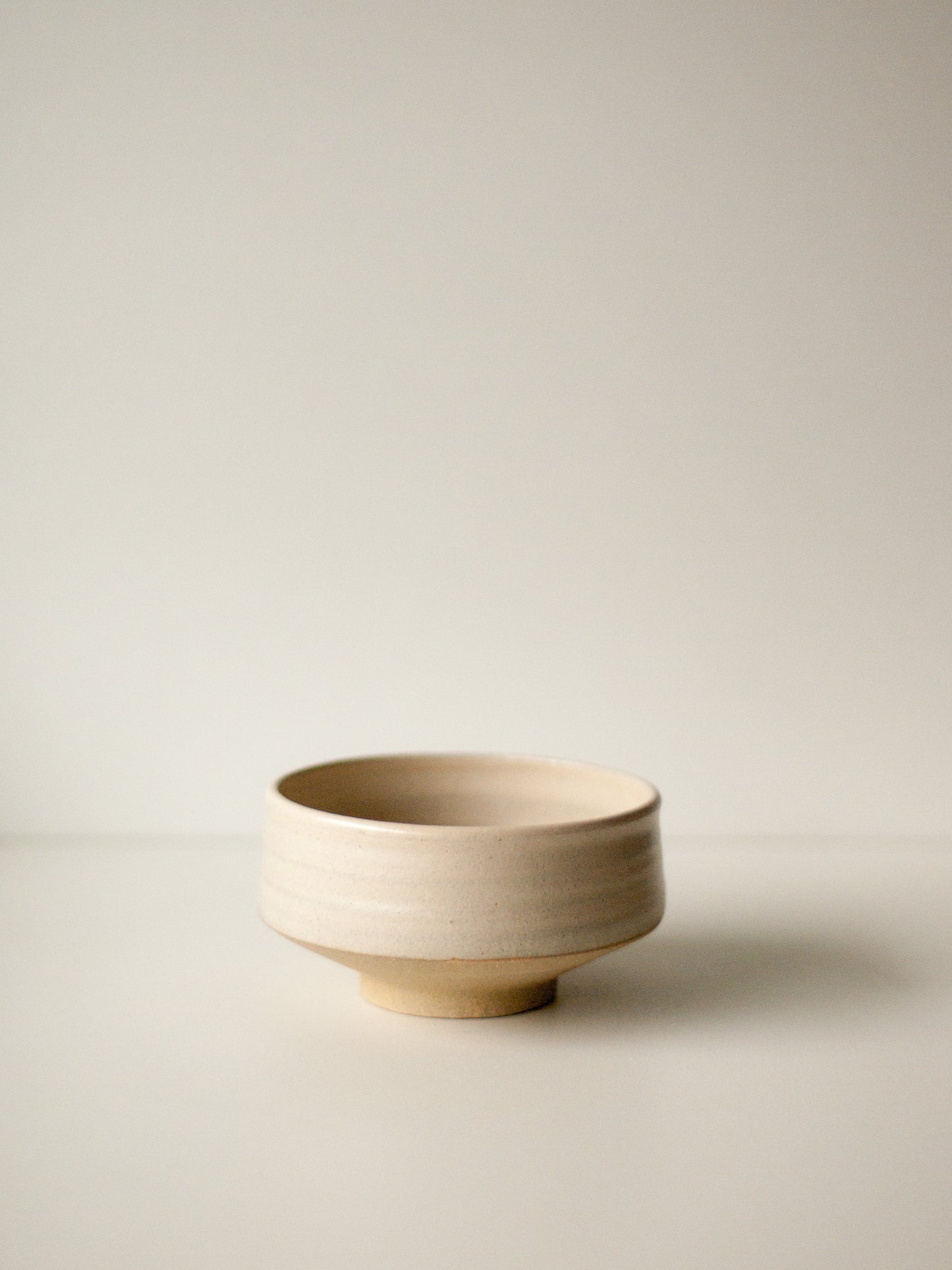 Bol chawan blanc crème