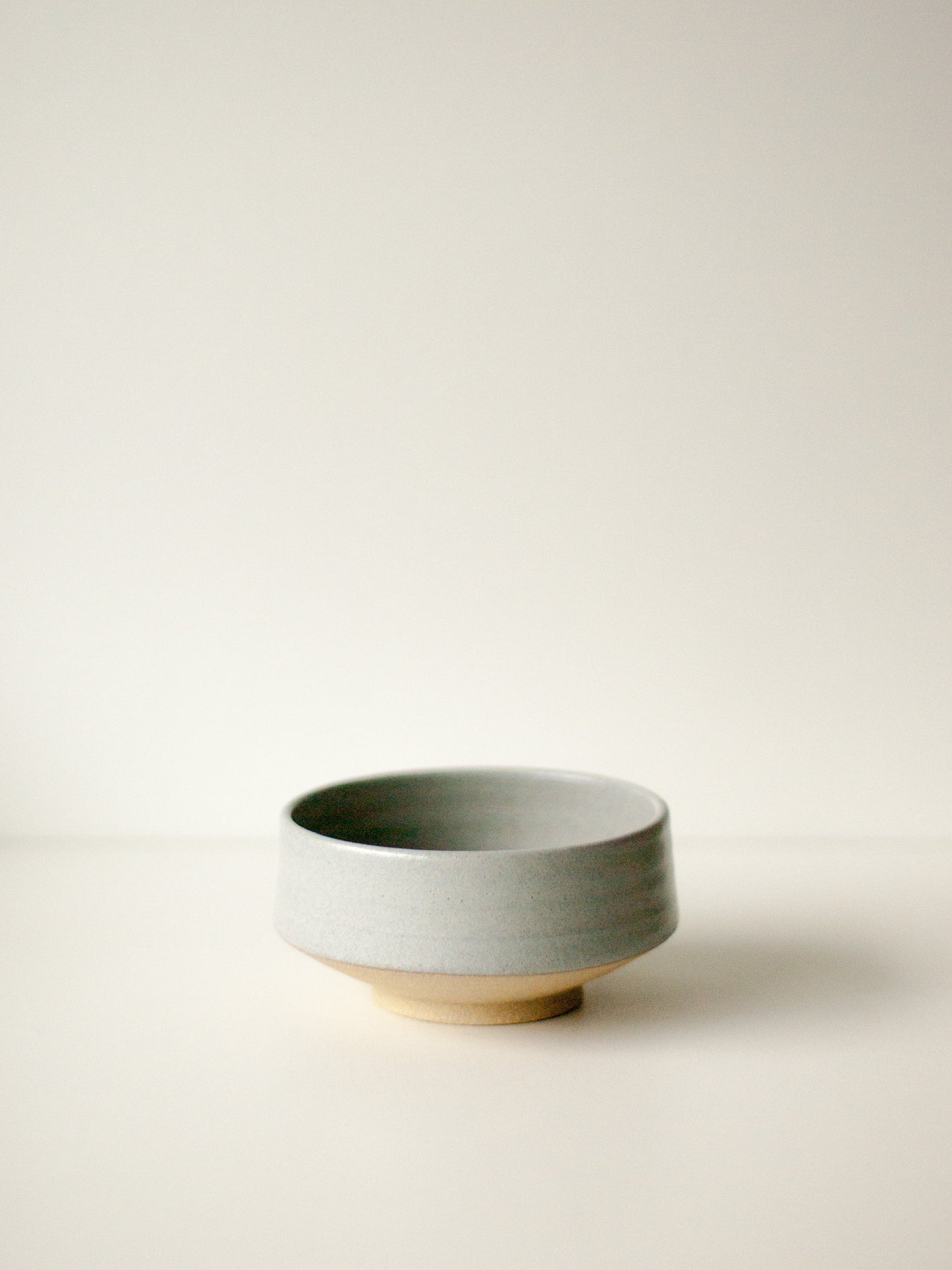 Bol chawan gris bleuté