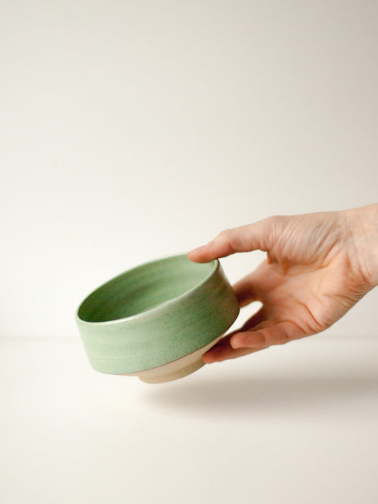 Bol chawan vert amande