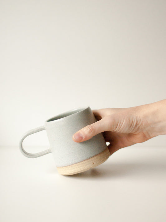 Mug gris bleuté