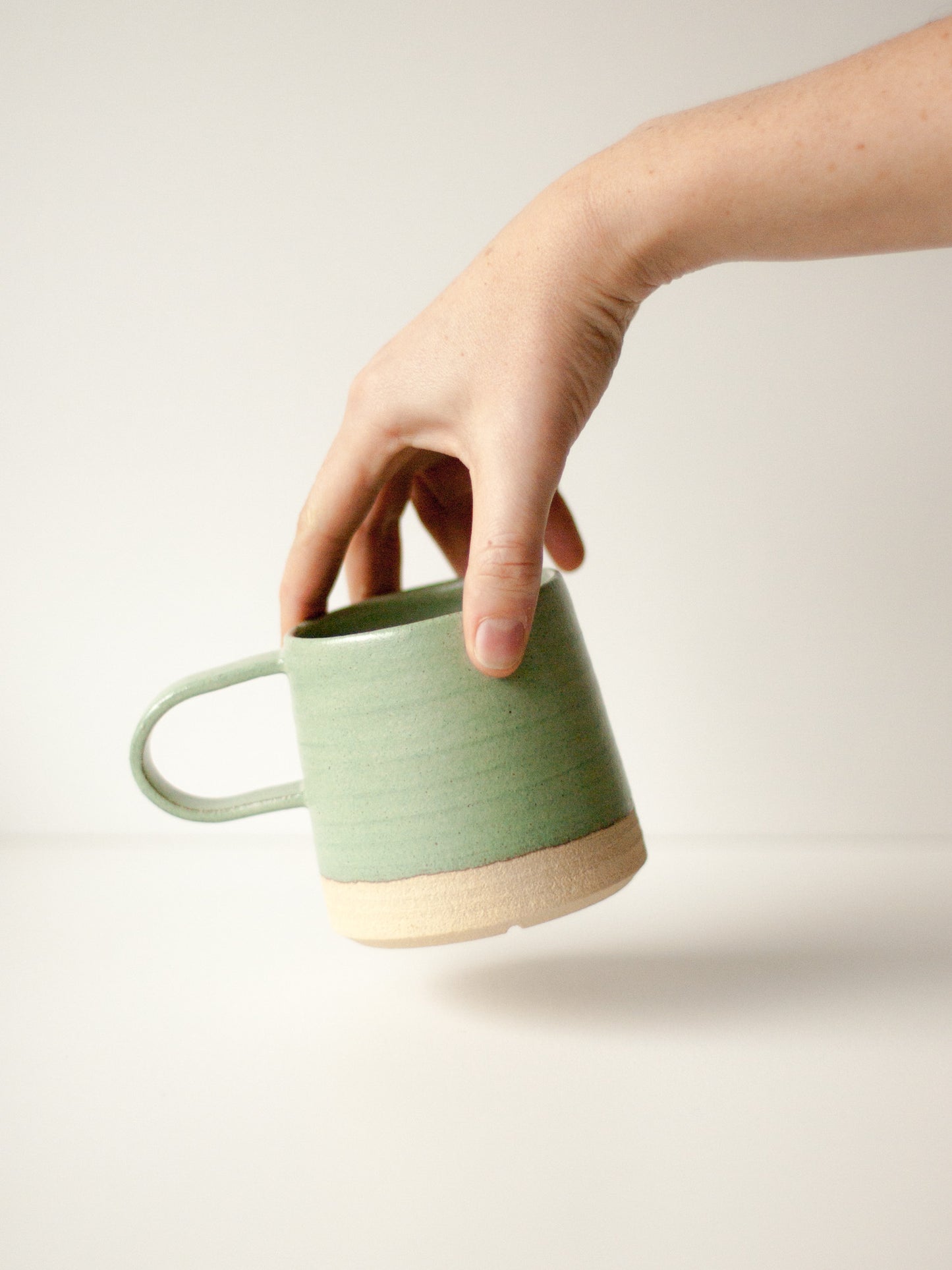 Mug vert Amande