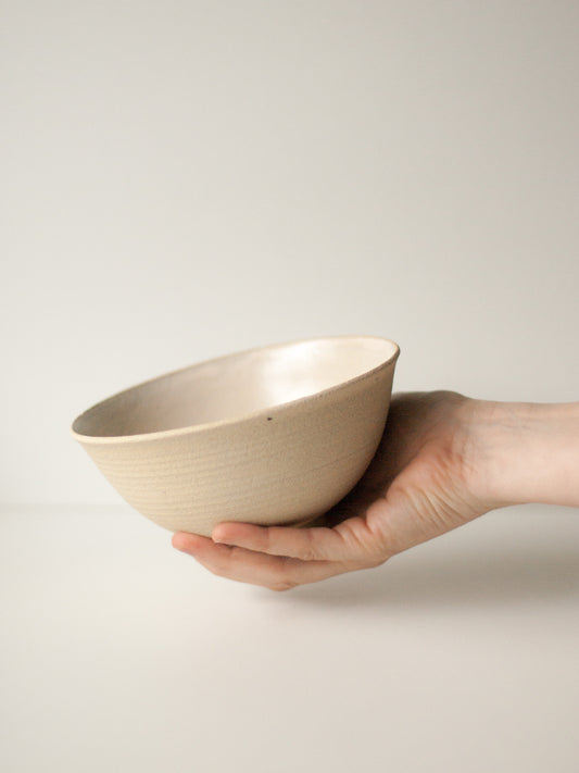 Bol à ramen blanc crème