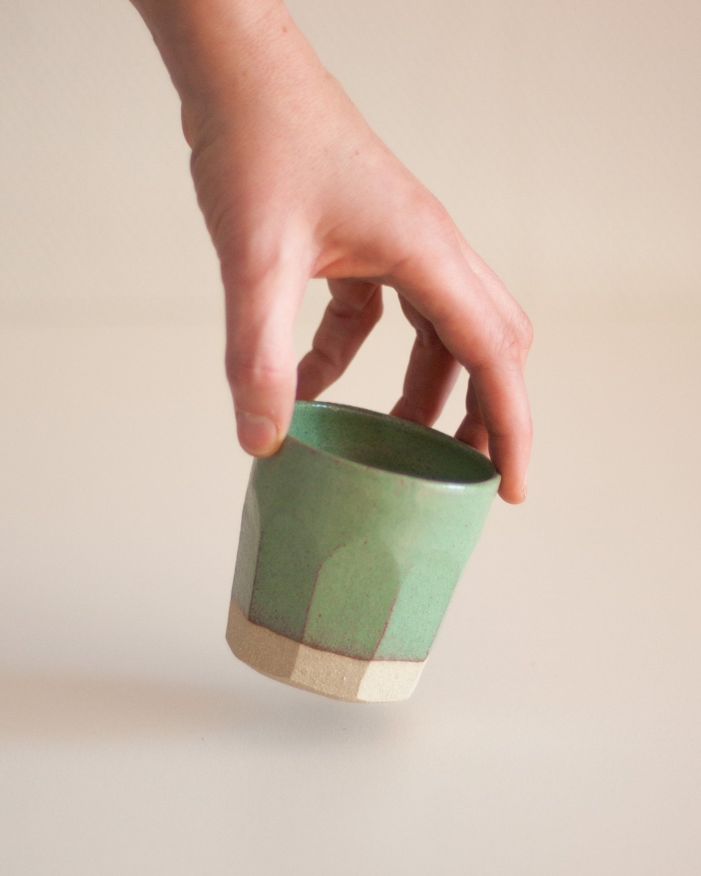Gobelet vert Amande