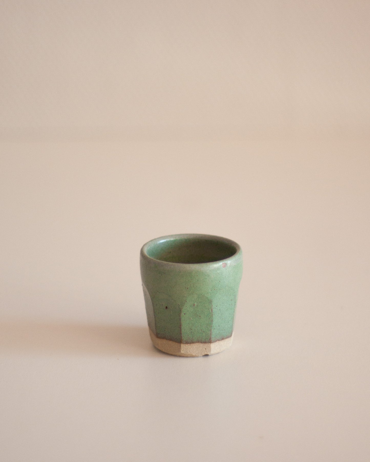 Tasse expresso vert Amande
