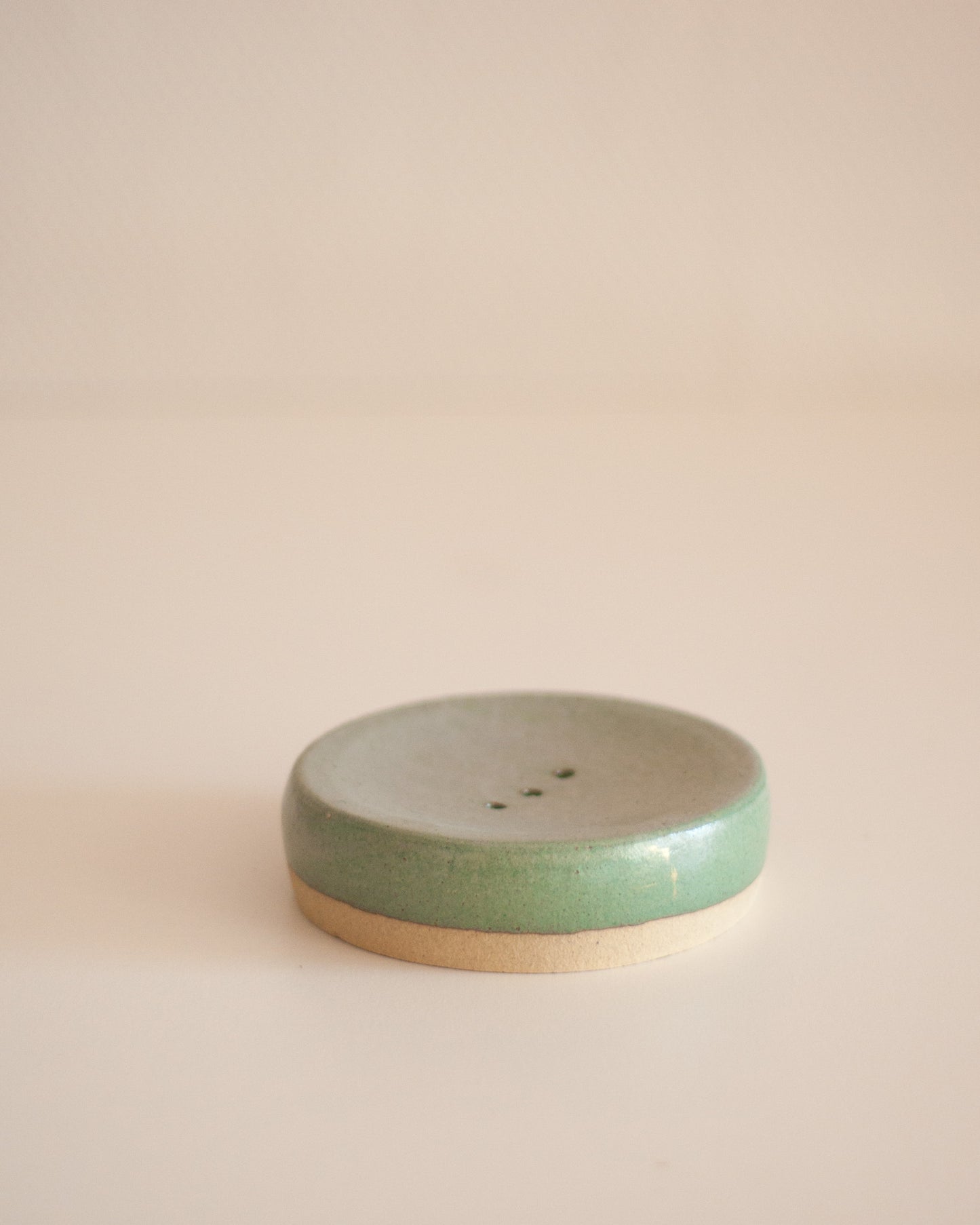 Porte-savon vert Amande
