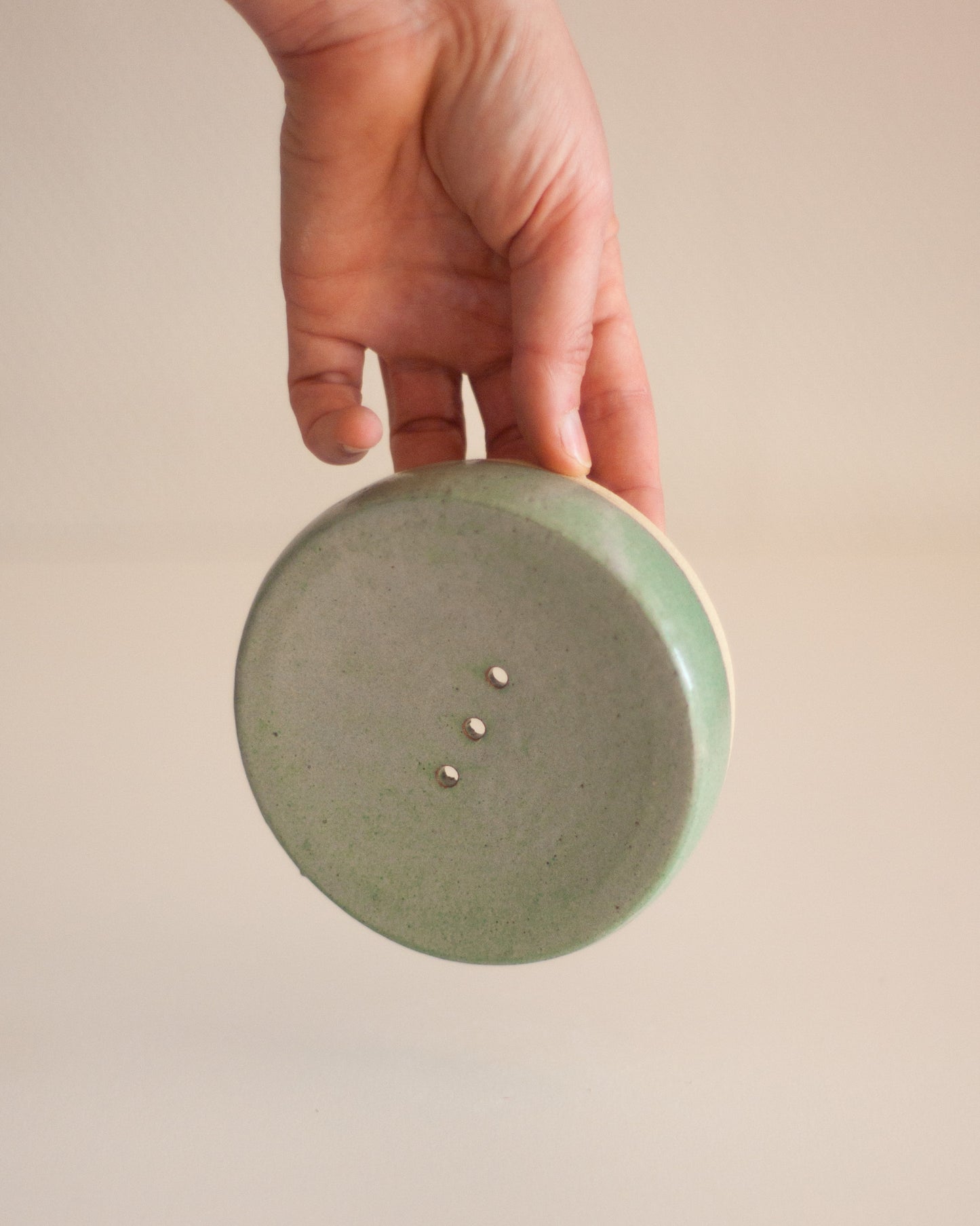 Porte-savon vert Amande